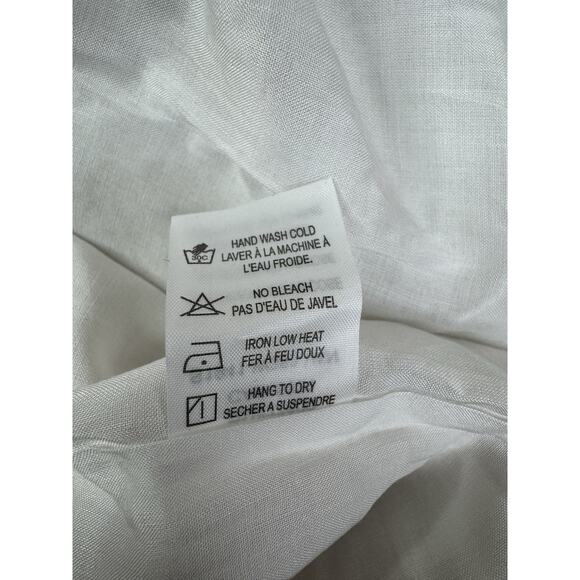 Saltwater Luxe Floral Short Sleeve Dress Womens XS White Pastel Pink Sweetheart - Picture 11 of 16